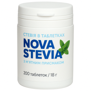 Steviya-v-tabletkah-myatnim-prismakom