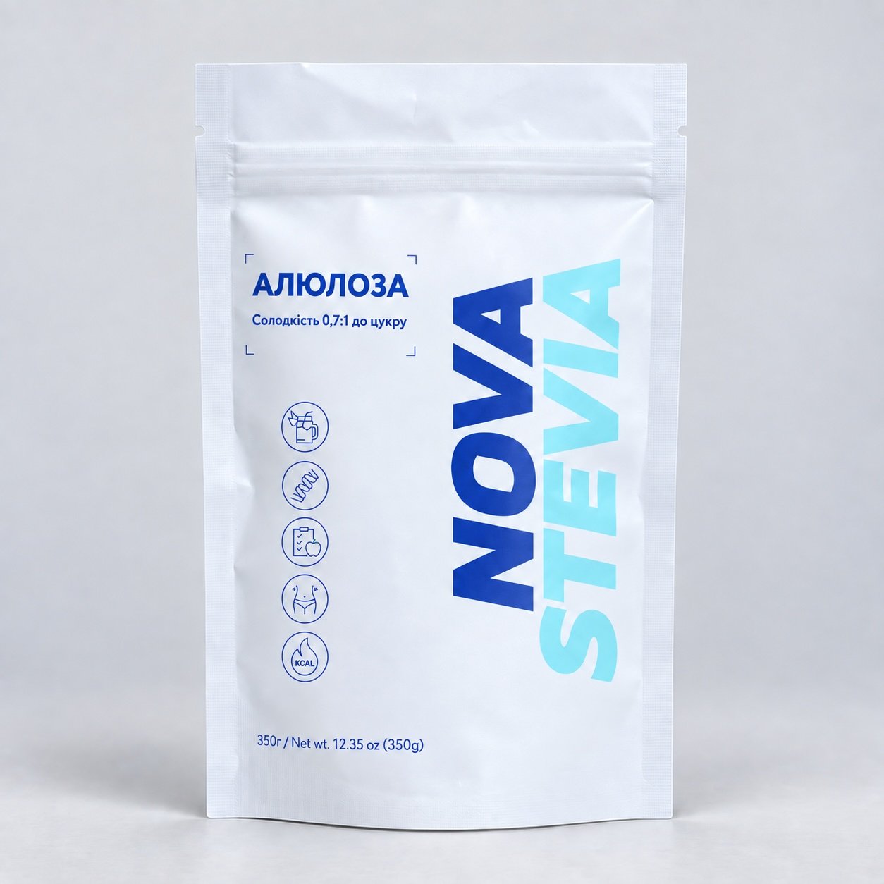 Пачка алюлози Nova Stevia, 350 г